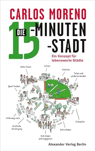 Die 15-Minuten-Stadt: Ein Konzept für lebenswerte Städte von Alexander
