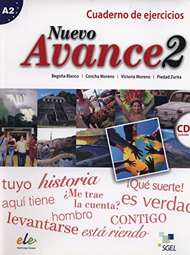 Nuevo Avance 2. Cuaderno de ejercicios (inkl. CD): Curso de español. Nivel A2 von S.G.E.L.