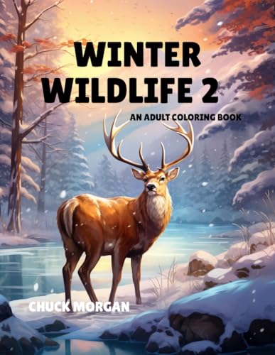 Winter Wildlife 2: An Adult Coloring Book (Adult Coloring Books, Band 10) von Charles E Morgan