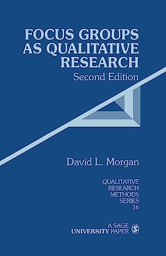 Focus Groups as Qualitative Research (Qualitative Research Methods) von Sage Publications