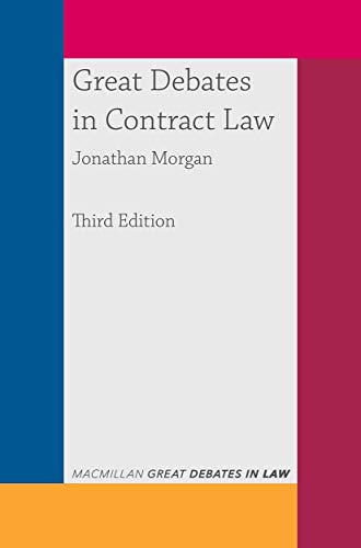 Great Debates in Contract Law (Great Debates in Law) von Red Globe Press