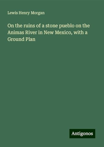 On the ruins of a stone pueblo on the Animas River in New Mexico, with a Ground Plan von Antigonos Verlag