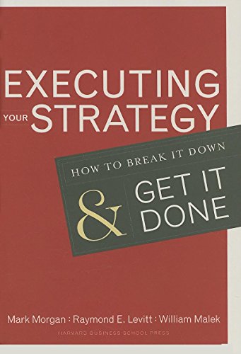 Executing Your Strategy von Harvard Business Review Press
