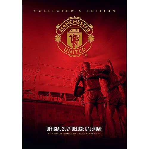 Official Manchester United FC 2024 Special Edition Calendar: With Detachable Artwork For Framing