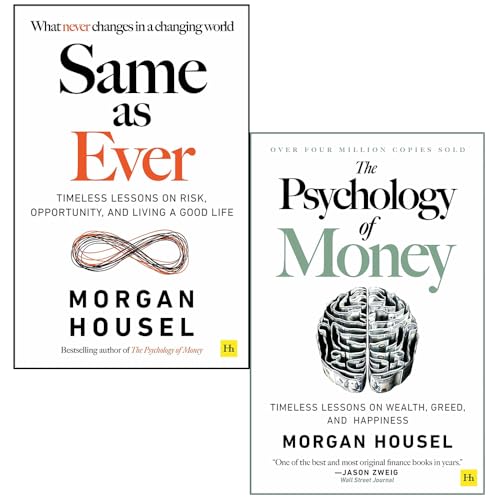 Morgan Housel Collection 2 Books Set (Same as Ever & The Psychology of Money)