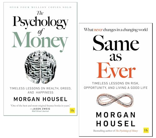Same as Ever & The Psychology Of Money 2 Books Collection Set