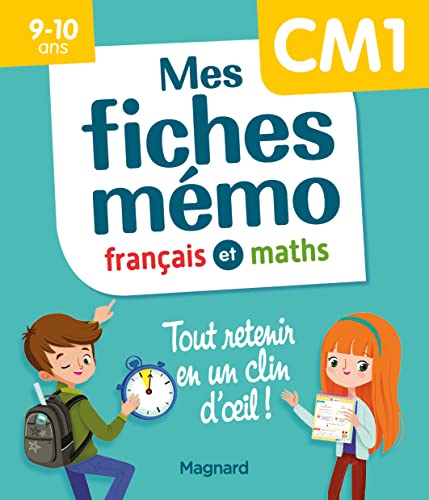 Mes fiches mémo Français et Maths CM1: Tout retenir en un clin d'oeil von MAGNARD
