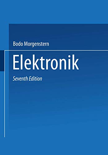 Elektronik, 3 Bde., Bd.1, Bauelemente