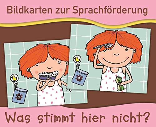 "Was stimmt hier nicht?" (Bildkarten zur Sprachförderung)