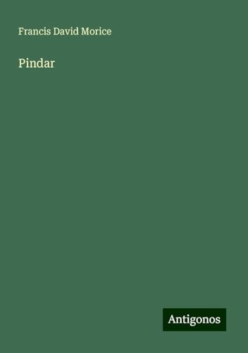 Pindar von Antigonos Verlag