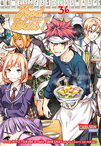 Food Wars - Shokugeki No Soma 36: Heiße Koch-Action im Internat – Mit Rezepten zum Nachkochen Food Wars - Shokugeki No Soma 36: Heiße Koch-Action im Internat – Mit Rezepten zum Nachkochen
