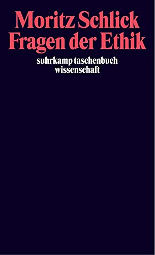 Fragen der Ethik: Hrsg. u. eingel. v. Rainer Hegselmann (suhrkamp taschenbuch wissenschaft)