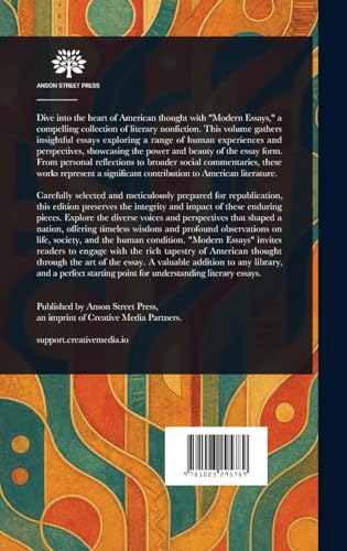 Modern Essays Modern Essays von Anson Street Press