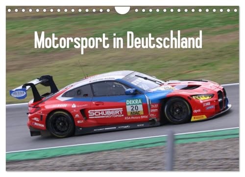 Motorsport in Deutschland (Wandkalender 2025 DIN A4 quer), CALVENDO Monatskalender von CALVENDO