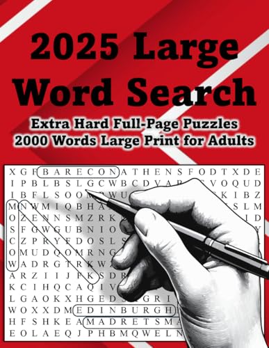 2025 Large Word Search von Independently published