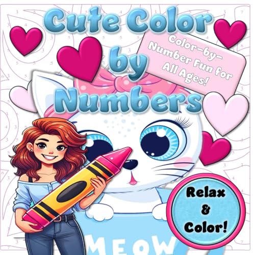 Cute Color by Numbers von Independently published