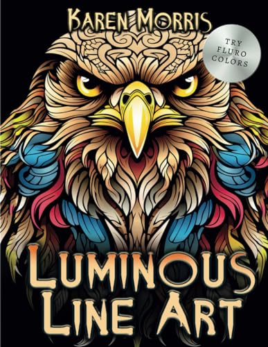 Luminous Line Art: A Coloring Journey Through Nature's Beauty von Independently published