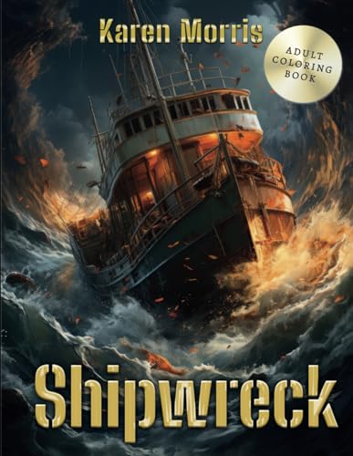 Shipwreck: A Coloring Book For Adults von Independently published