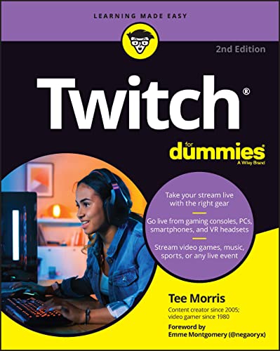 Twitch For Dummies von Wiley John + Sons