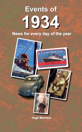 Events of 1934: news for every day of the year von Independently published
