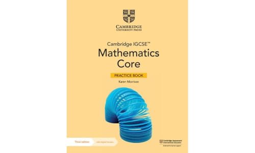 Cambridge Igcse Mathematics Core Practice Book + Digital Version 2 Years Access (Cambridge International Igcse) von Cambridge