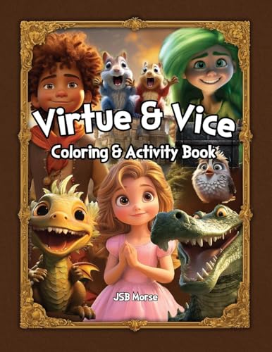 Virtue & Vice Coloring & Activity Book von Libertas Kids