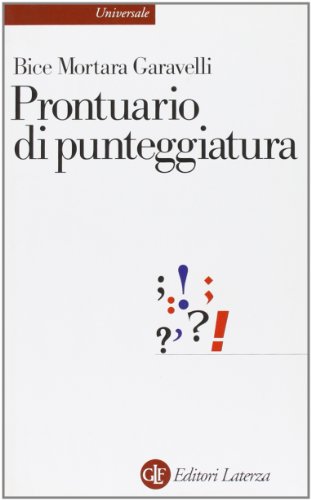 Prontuario di punteggiatura (Universale Laterza) von Laterza