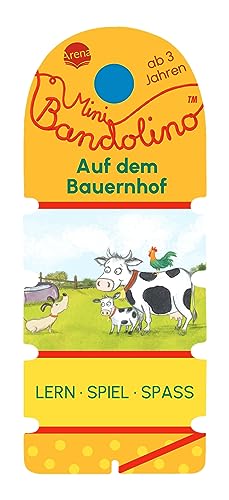 Mini Bandolino. Auf dem Bauernhof: Lernspiel mit Lösungskontrolle für Kinder ab 3 Jahren