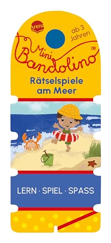 Mini Bandolino. Rätselspiele am Meer: Lernspiel mit Lösungskontrolle für Kinder ab 3 Jahren