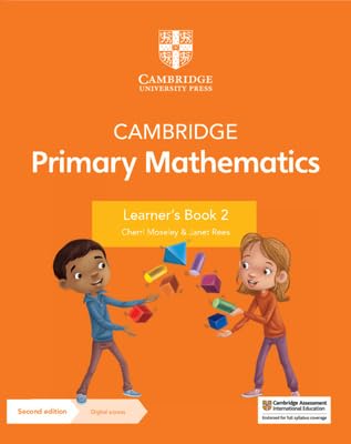 Cambridge Primary Mathematics Learner's Book + Digital Access 1 Year (Cambridge Primary Maths, 2) von Cambridge University Press