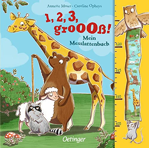 1,2,3 groooß!: Mein Messlattenbuch