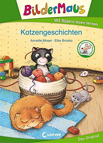 Bildermaus - Katzengeschichten: Mit Bildern lesen lernen - Ideal für die Vorschule und Leseanfänger ab 5 Jahre Bildermaus - Katzengeschichten: Mit Bildern lesen lernen - Ideal für die Vorschule und Leseanfänger ab 5 Jahre