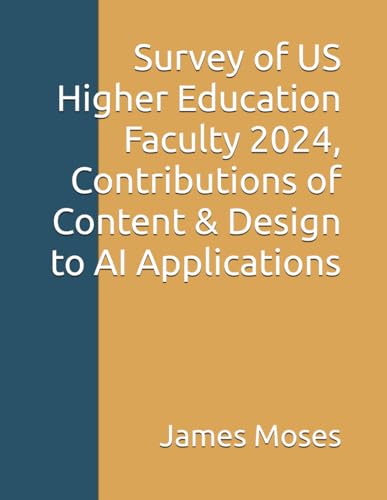 Survey of US Higher Education Faculty 2024, Contributions of Content & Design to AI Applications von Primary Research Group