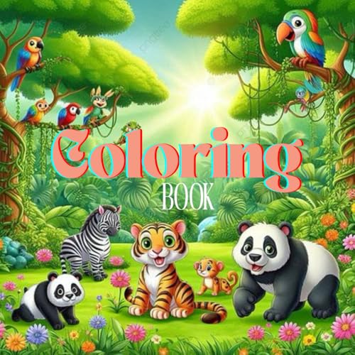 Coloring book based on animals for children's: For learning purpose von Independently published