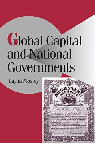 Global Capital and National Governments (Cambridge Studies in Comparative Politics) von Cambridge University Press