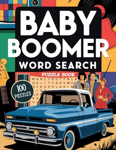 Baby Boomer word search puzzle book von Independently published