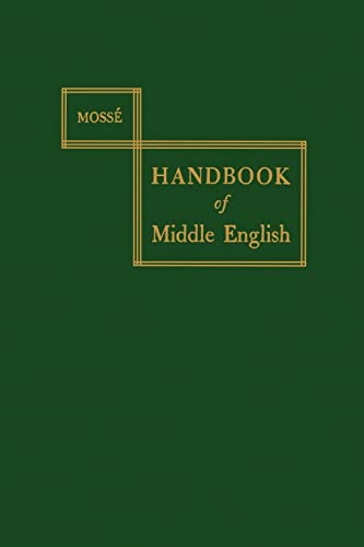 Handbook of Middle English von Johns Hopkins University Press