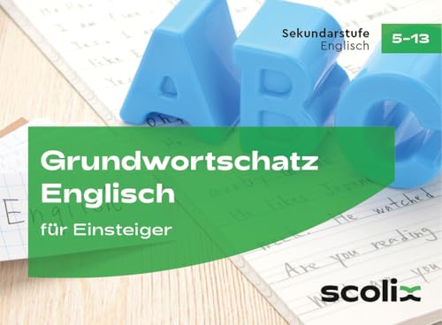 Grundwortschatz Englisch für Einsteiger: Kartenset mit 384 Vokabeln und über 600 Beispielsätzen (5. bis 13. Klasse) von scolix