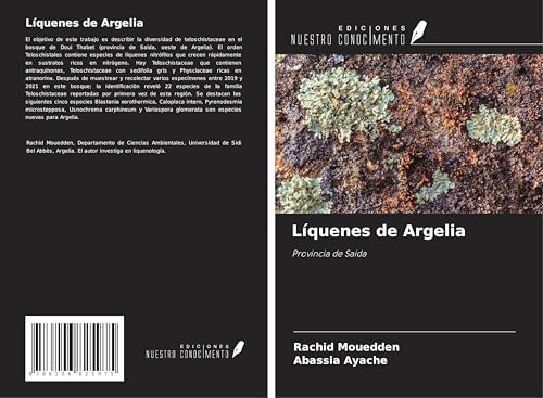 Líquenes de Argelia: Provincia de Saida von Ediciones Nuestro Conocimiento