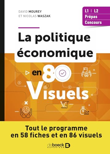 La politique économique en 80 visuels: Tout le programme en 58 fiches et en 86 visuels von DE BOECK SUP