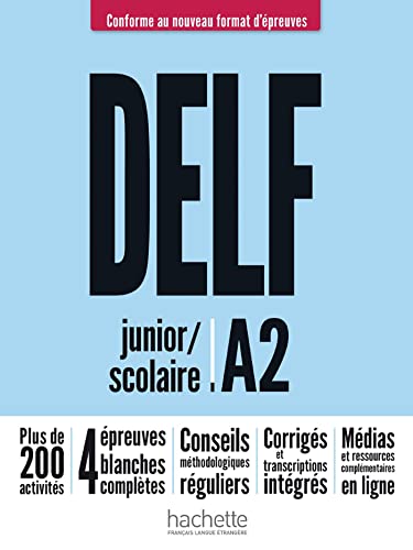 Preparation a l'examen du DELF Scolaire et Junior: Livre A2 + audios tel von HACHETTE FLE
