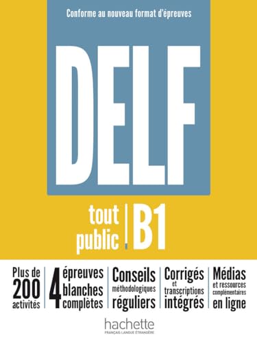 DELF tout public B1 – Conforme au nouveau format d’épreuves: Buch + Audios, Videos und zusätzliche Übungen online (DELF tout public – Conforme au nouveau format d'épreuves) von Hueber Verlag