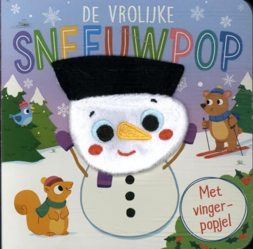 De vrolijke sneeuwpop - Vingerpopboek von Rebo Productions