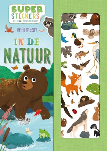 Superstickers In de natuur: Steeds weer herbruikbaar! von Rebo Publishers