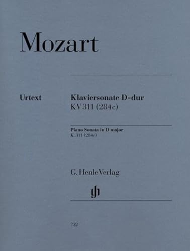 Sonate 9 d-Dur KV 311 (284c). Klavier: Besetzung: Klavier zu zwei Händen (G. Henle Urtext-Ausgabe)