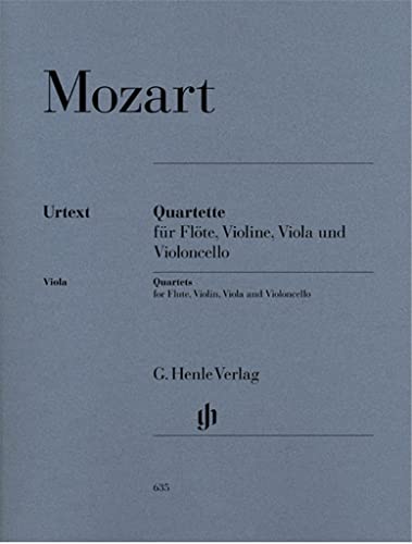 Flötenquartette für Flöte, Violine, Viola und Violoncello: Besetzung: Kammermusik mit Blasinstrumenten (G. Henle Urtext-Ausgabe) Flötenquartette für Flöte, Violine, Viola und Violoncello: Besetzung: Kammermusik mit Blasinstrumenten (G. Henle Urtext-Ausgabe)