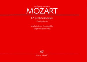 17 Kirchensonaten : für Orgel