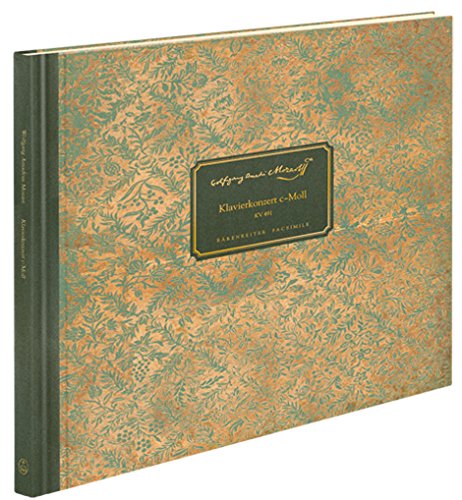 Klavierkonzert c-Moll KV 491: Autograph: Royal College of Music, London (Documenta musicologica: Zweite Reihe: Handschriften-Faksimiles)