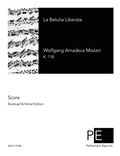 La Betulia Liberata La Betulia Liberata