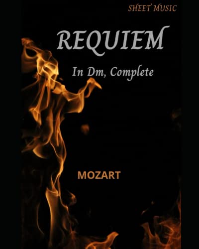 Mozart requiem in d minor k626 COMPLETE (sheet music score)